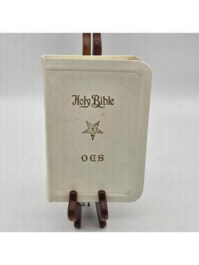 Vintage Holman Eastern Star Bible Authorized Standard King James Version Boxed